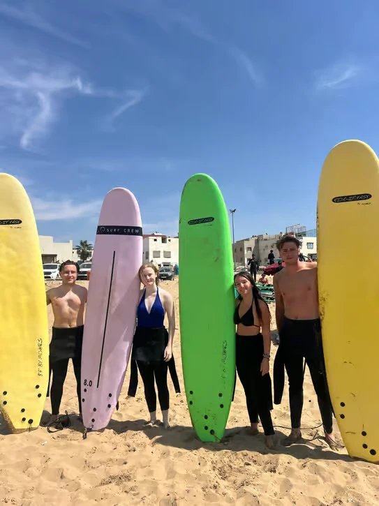 Surf Lesson for Beginners in Taghazout